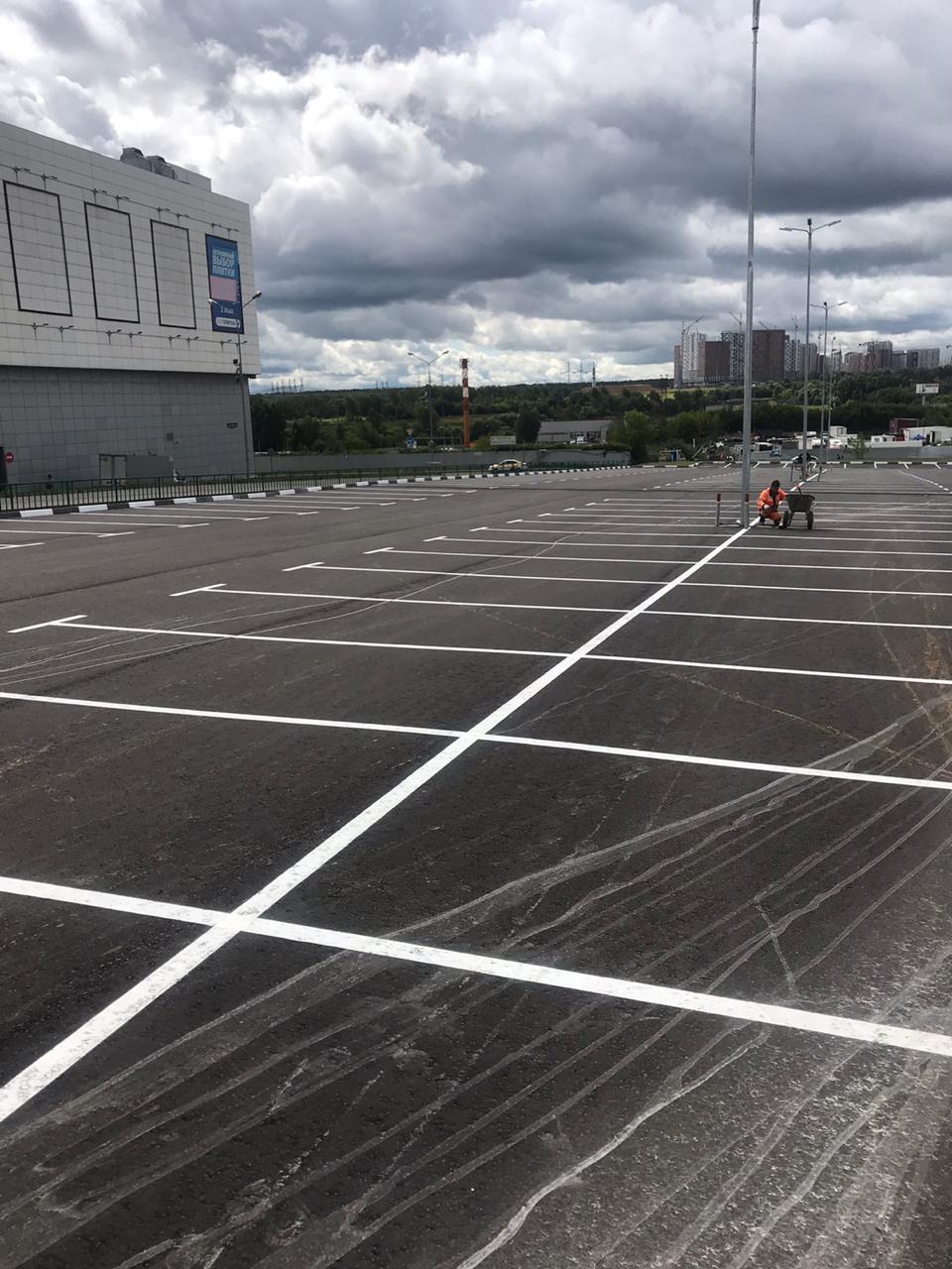 разметка разметка стоянки